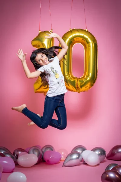 shooting anniversaire au studio à Draguignan